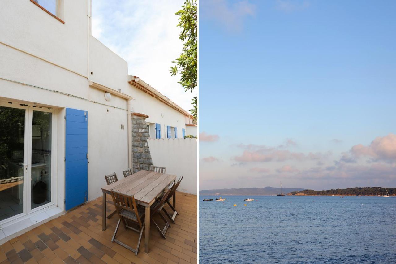 Appartements Acces Prive Plage De La Bergerie 耶尔 外观 照片